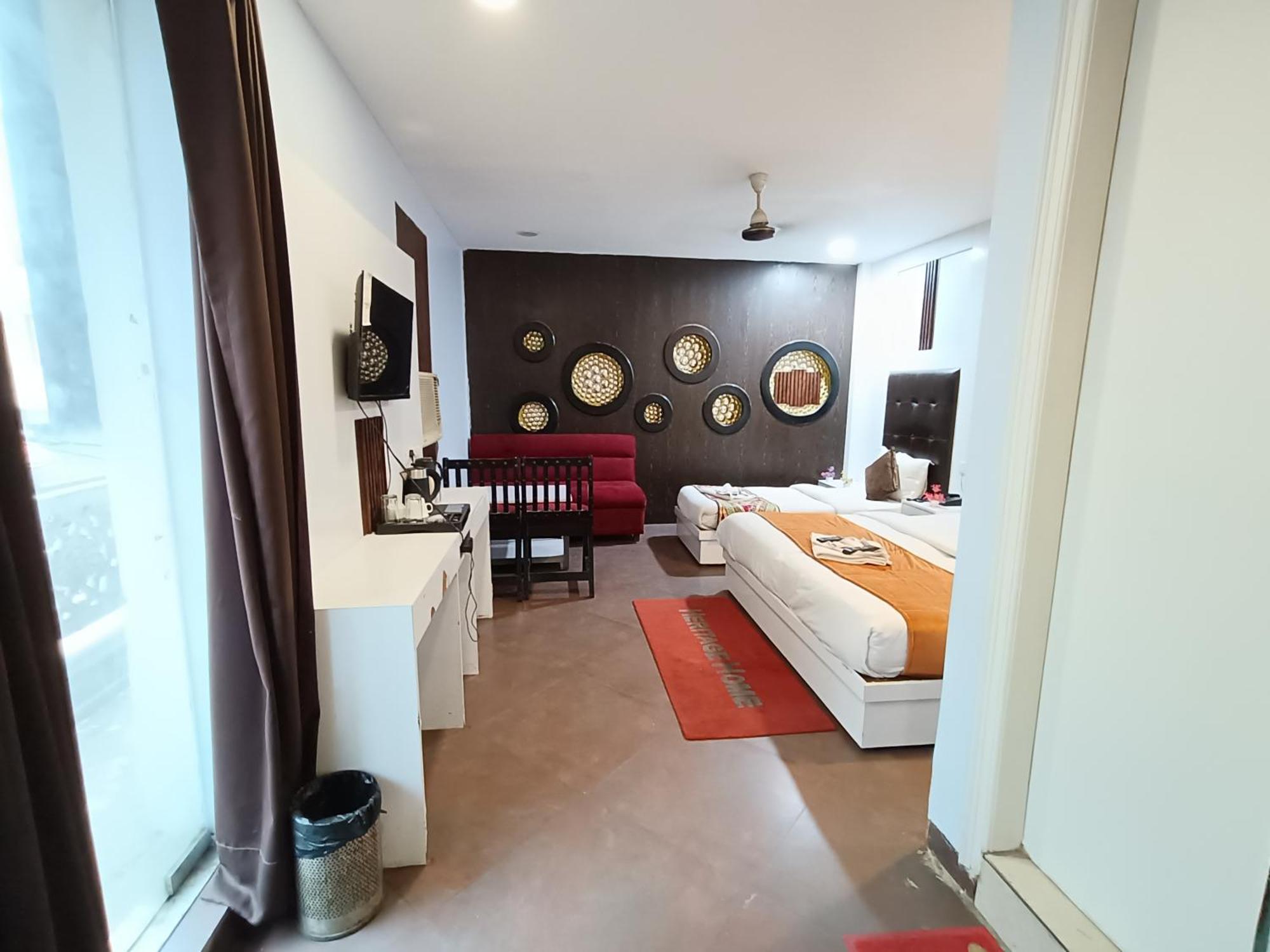 Hotel Heritage Home Walking 1 Minuit From R K Ashram Metro Station Nueva Delhi Exterior foto