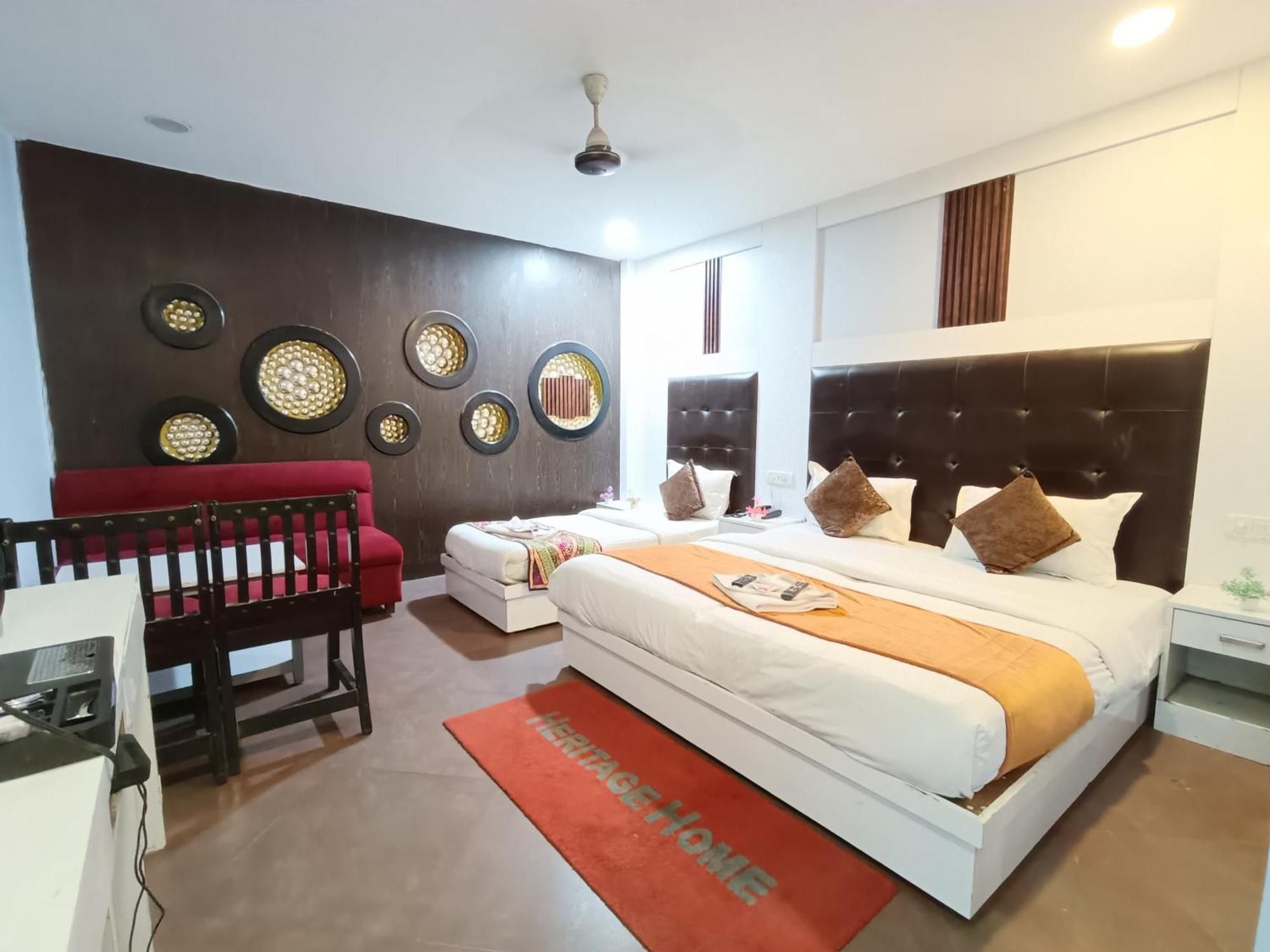 Hotel Heritage Home Walking 1 Minuit From R K Ashram Metro Station Nueva Delhi Exterior foto